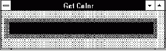  GETCOLOR